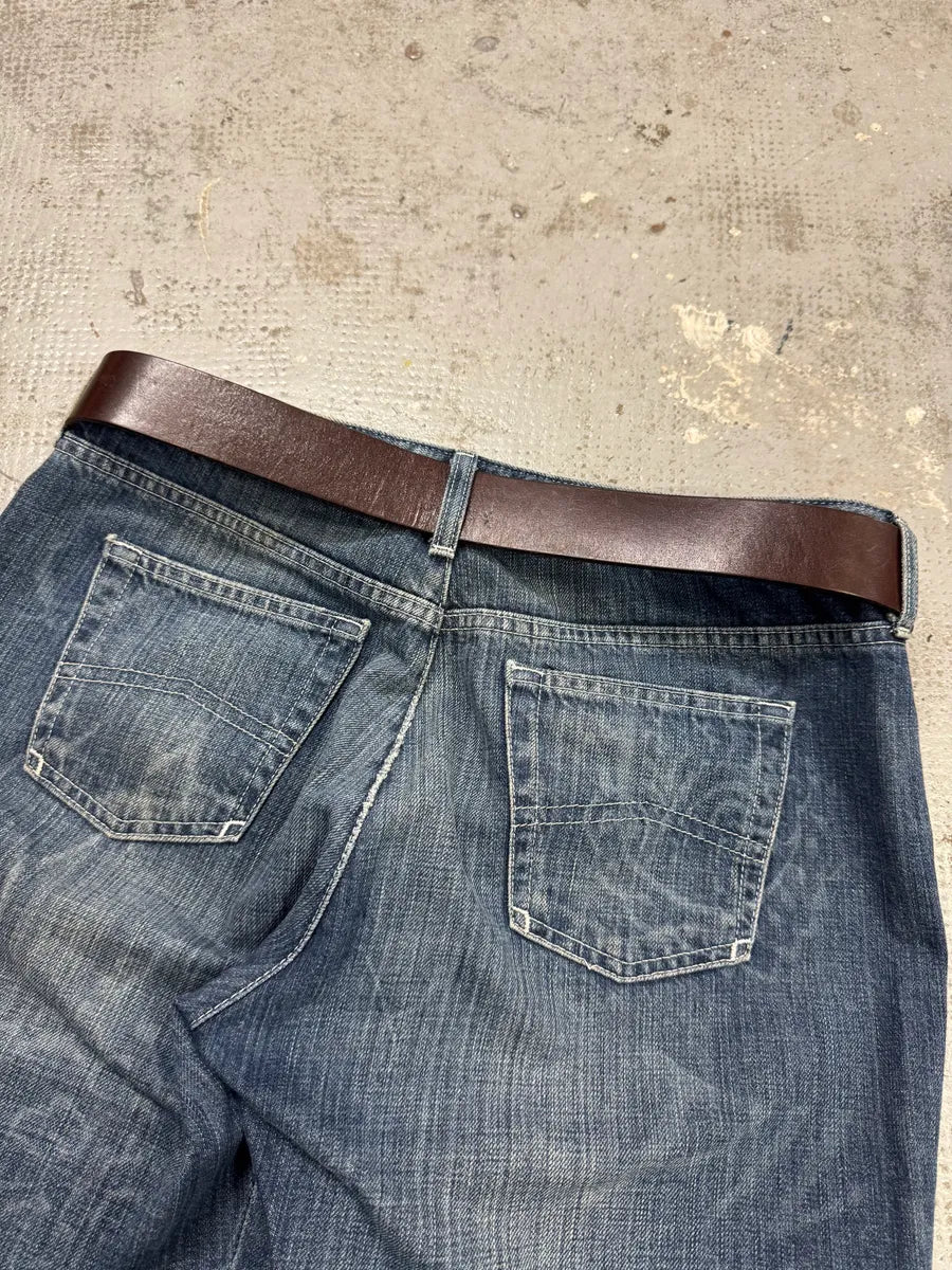 FW2006 Dolce & Gabbana Baroque Golden Buckle Brown Leather Belt xrYqSEO 5