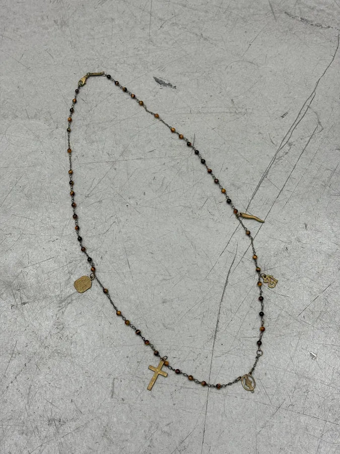 2000s Dolce & Gabbana Beaded Charms Necklace ozaKZvJ 3