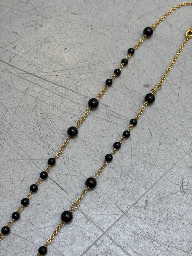 2000s Dolce & Gabbana Beaded Virgin Mary Medallions Rosary Necklace dKFqfYp 4