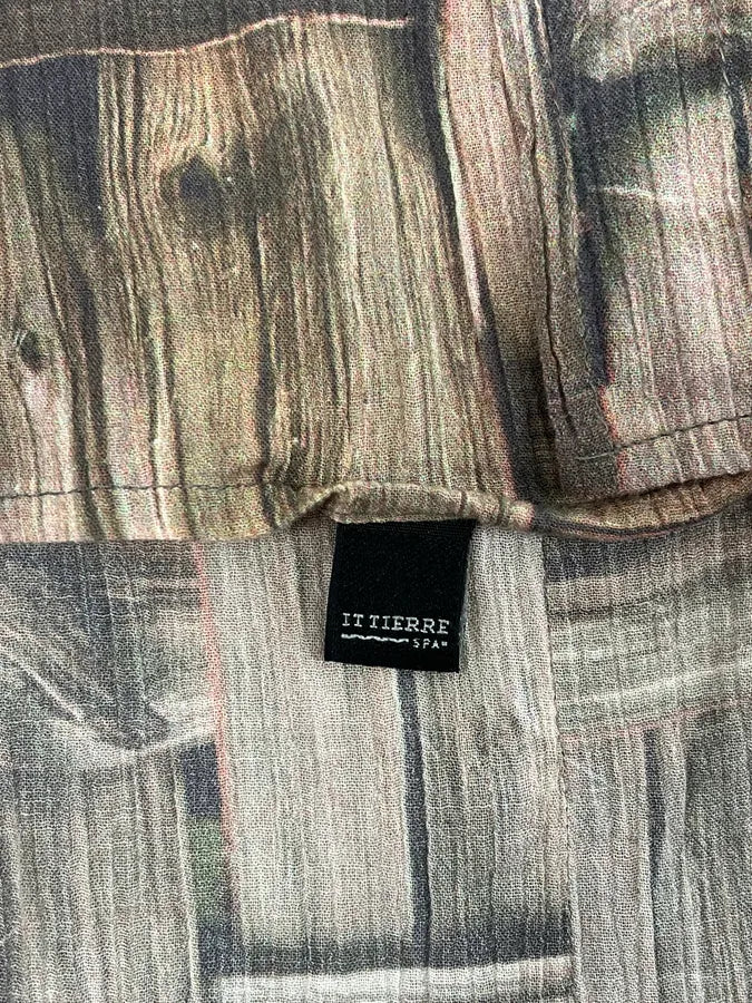 SS2002 Dolce & Gabbana Beige & Brown Abstract Shirt pVVdmxl 10