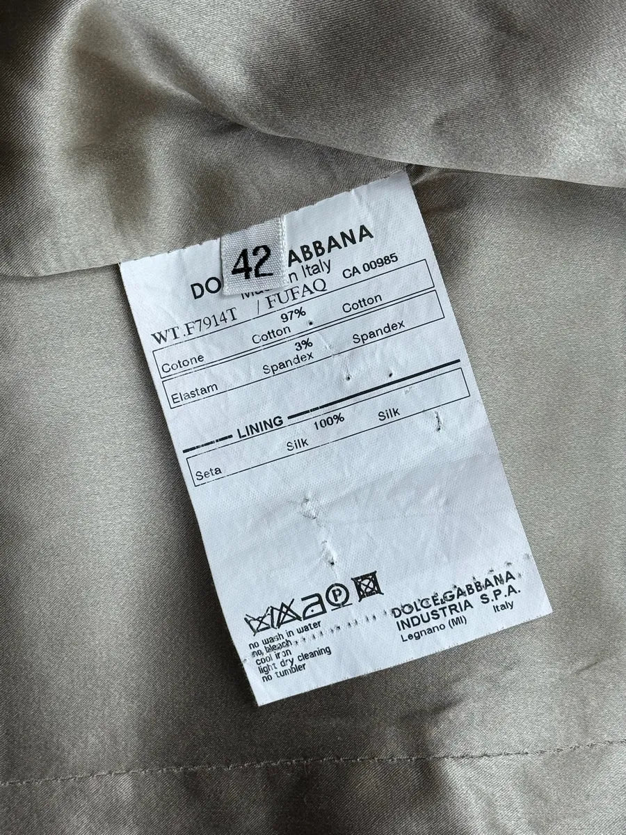 2000s Dolce & Gabbana Beige Buttoned Vest bZCHvYN 11