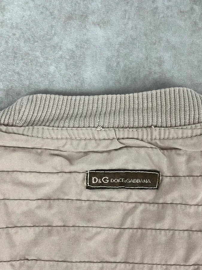 SS2003 Dolce & Gabbana Beige Cargo Military Longsleeve UuQMFyn 8