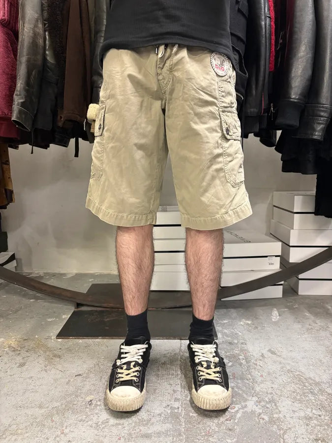 2000s Dolce & Gabbana Beige Cargo Short BidMcao 1
