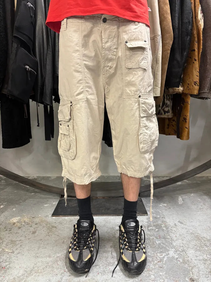 2000s Dolce & Gabbana Beige Cargo Short (M) EPEOxul 0