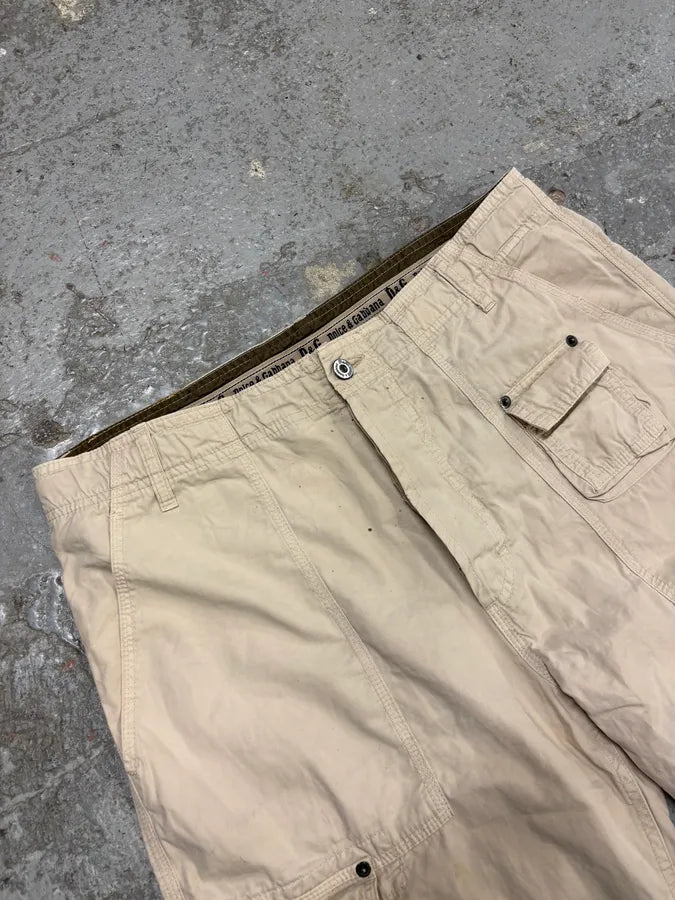 2000s Dolce & Gabbana Beige Cargo Short (M) EPEOxul 5