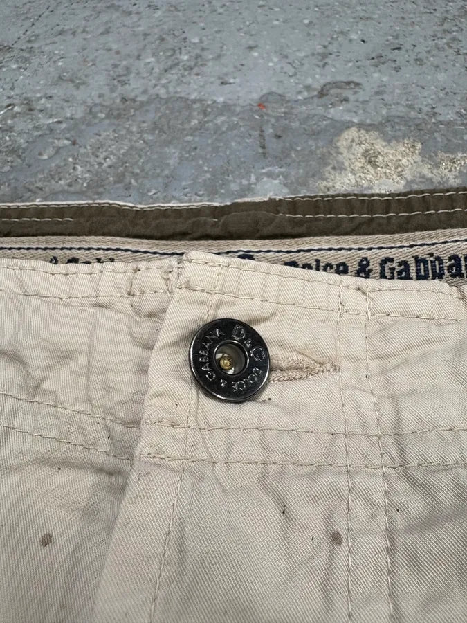 2000s Dolce & Gabbana Beige Cargo Short (M) EPEOxul 7