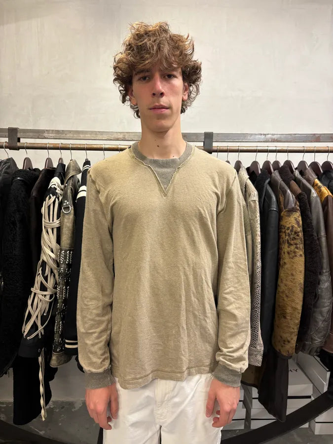 2000s Dolce & Gabbana Beige Distressed Sweater (M/L) ifuXNQE 1