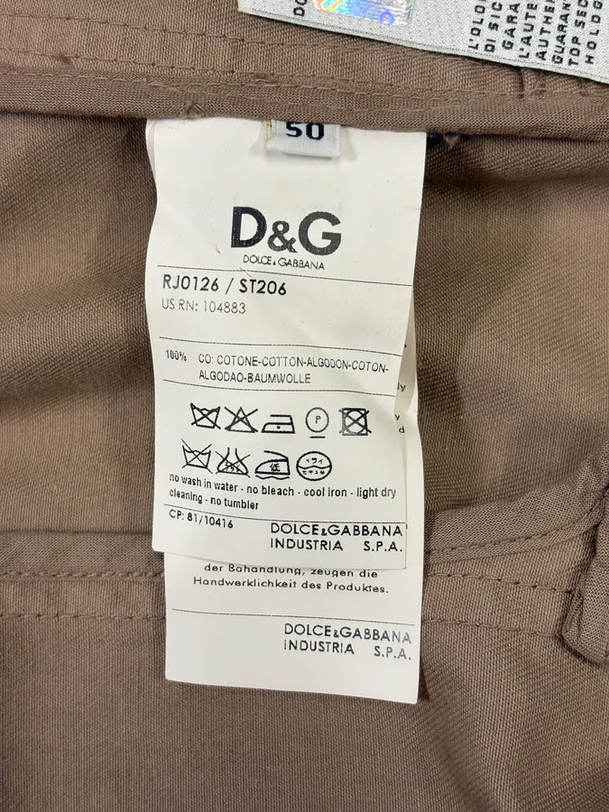 SS2008 Dolce & Gabbana Beige Double-Breasted Officer Napoleon Jacket aWKkMdt 13
