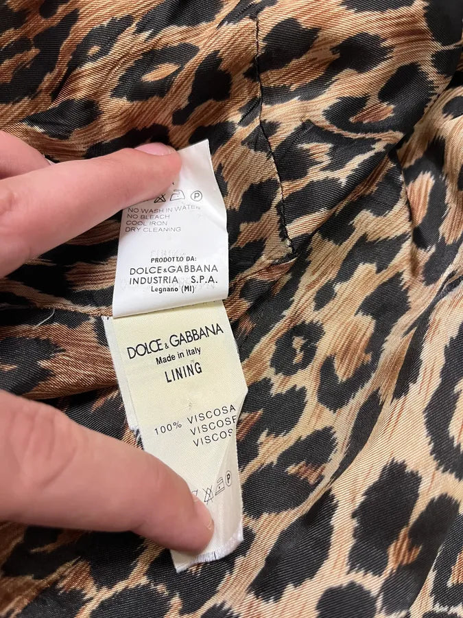 2000s Dolce & Gabbana Beige Linen Blazer Jacket MLIYaSg 9