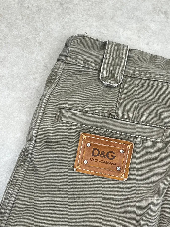 SS2008 Dolce & Gabbana Grey Multi-Pocket Cargo Pants KARTDhD 7
