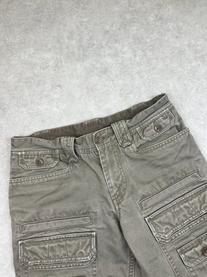 SS2008 Dolce & Gabbana Grey Multi-Pocket Cargo Pants KARTDhD 4