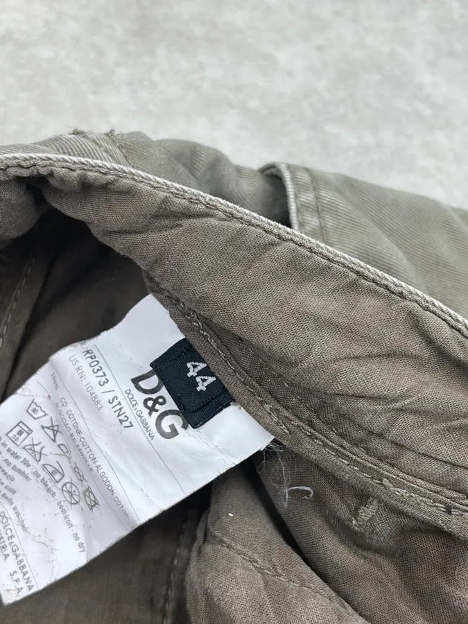 SS2008 Dolce & Gabbana Grey Multi-Pocket Cargo Pants KARTDhD 10