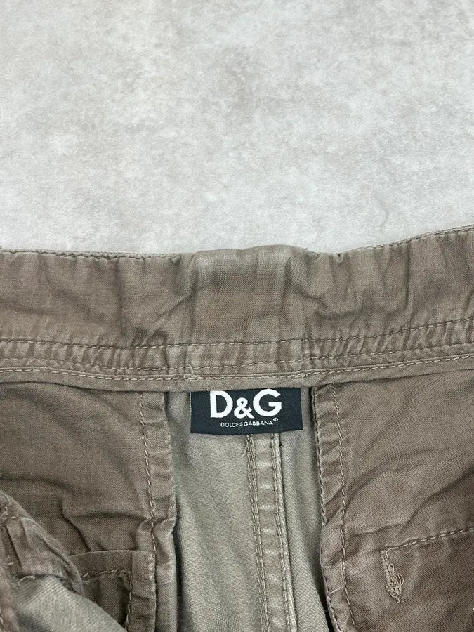SS2008 Dolce & Gabbana Grey Multi-Pocket Cargo Pants KARTDhD 11