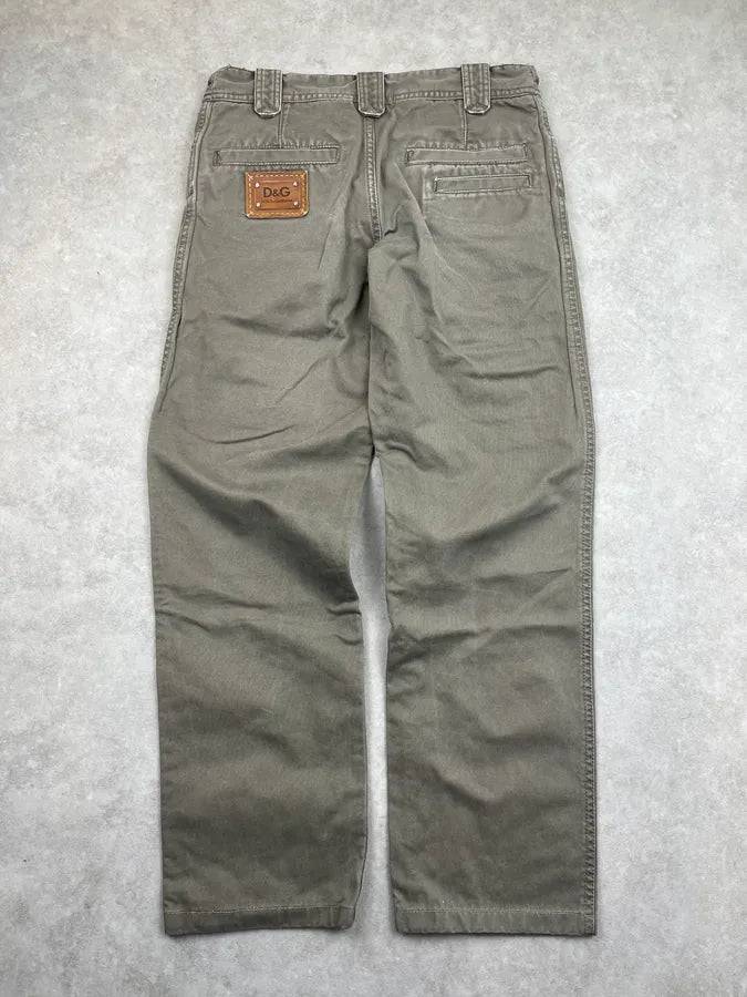 SS2008 Dolce & Gabbana Grey Multi-Pocket Cargo Pants KARTDhD 5