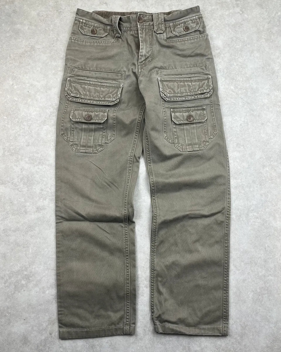 SS2008 Dolce & Gabbana Grey Multi-Pocket Cargo Pants KARTDhD 2