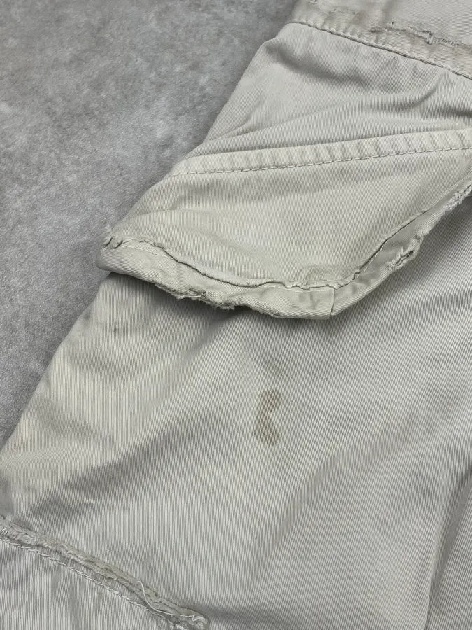 2000s Dolce & Gabbana Beige Multi Pocket Cargo Straight Pants PvyXqLF 12