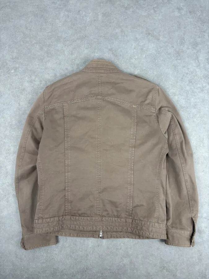 2000s Dolce & Gabbana Beige Multi-Zip Jacket QjsCHGv 4