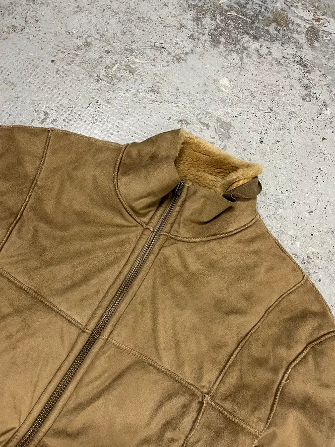 2000s Dolce & Gabbana Beige Shearling Jacket aLItofI 4