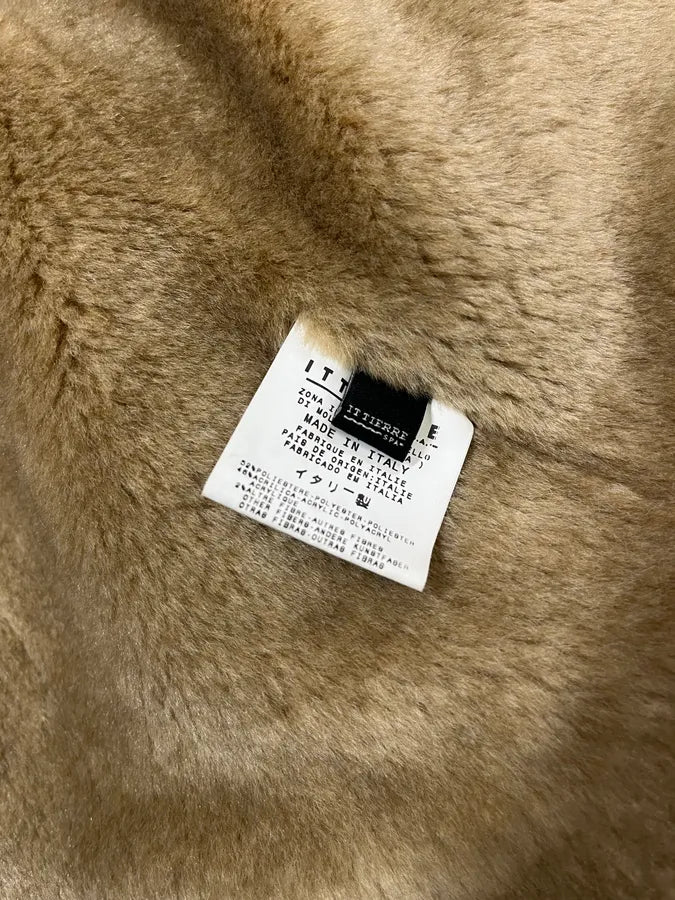 2000s Dolce & Gabbana Beige Shearling Jacket aLItofI 9