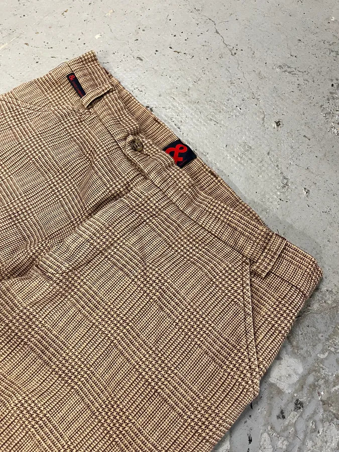 2000s Dolce & Gabbana Beige Tartan Pants VrsvRra 5