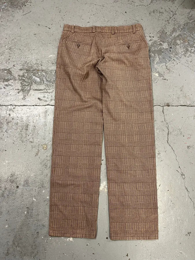 2000s Dolce & Gabbana Beige Tartan Pants VrsvRra 7