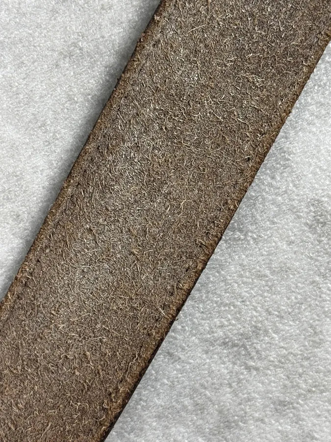 2000s Dolce & Gabbana Beige Taupe Classic Suede Belt rBFttgv 5