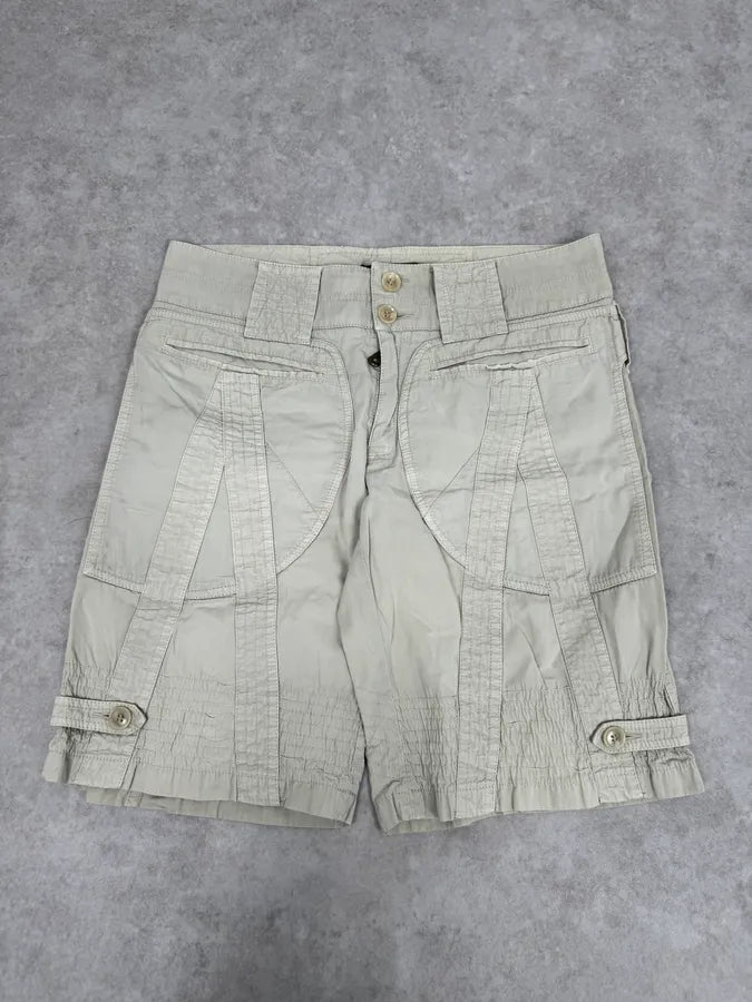 2000s Dolce & Gabbana Beige Utility Shorts  tQmKaFs 3