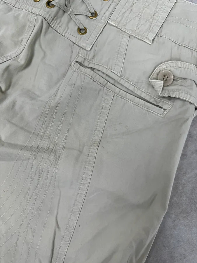2000s Dolce & Gabbana Beige Utility Shorts  tQmKaFs 9