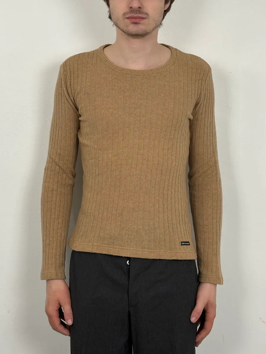 2000s Dolce & Gabbana Beige Wool Sweater kGqDwXc 1