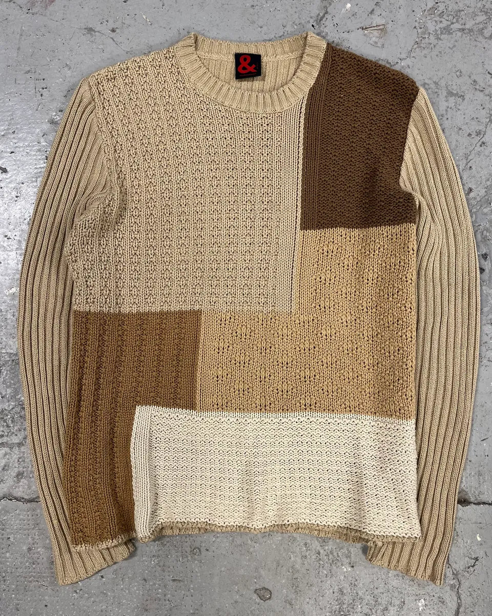 2000s Dolce & Gabbana Beige Wool Sweater (M/L) 0