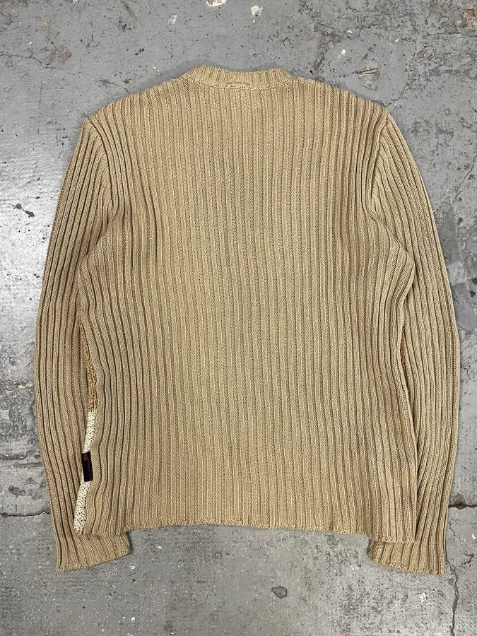 2000s Dolce & Gabbana Beige Wool Sweater (M/L) 2