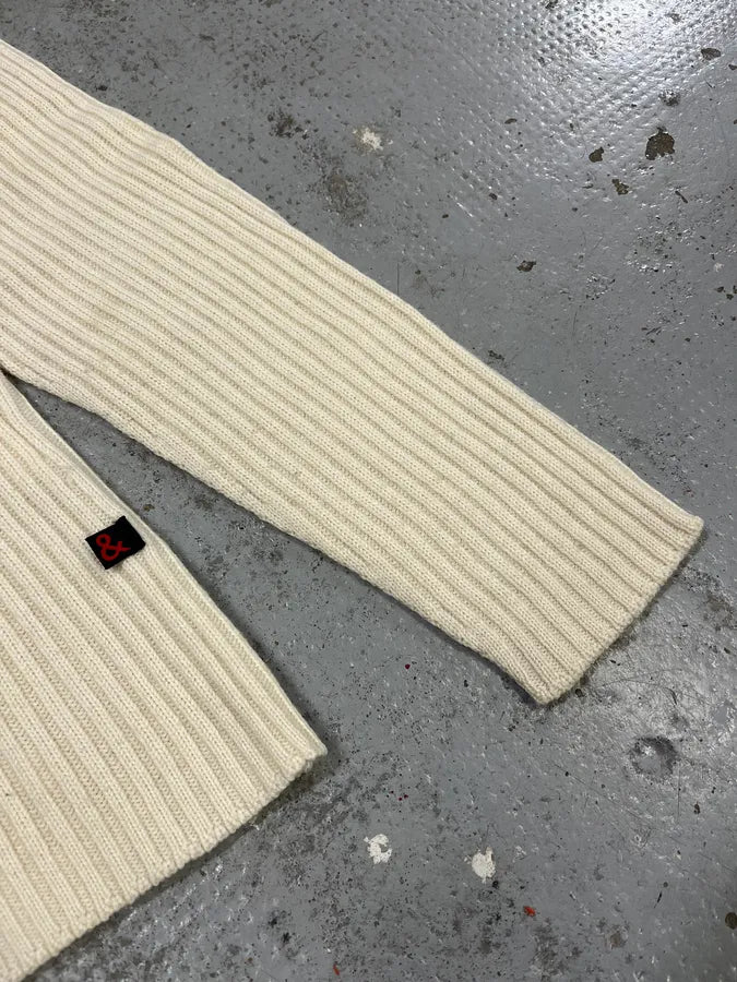 2000s Dolce & Gabbana Beige Wool Turtleneck Sweater iXEIMNO 5