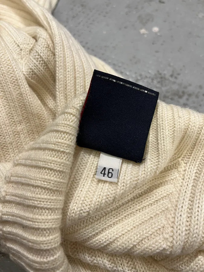 2000s Dolce & Gabbana Beige Wool Turtleneck Sweater iXEIMNO 8