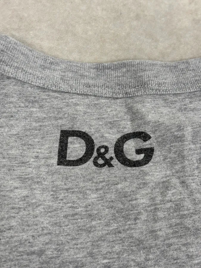 2000s Dolce & Gabbana Bette Davis Grey T-Shirt aTDXIzX 7