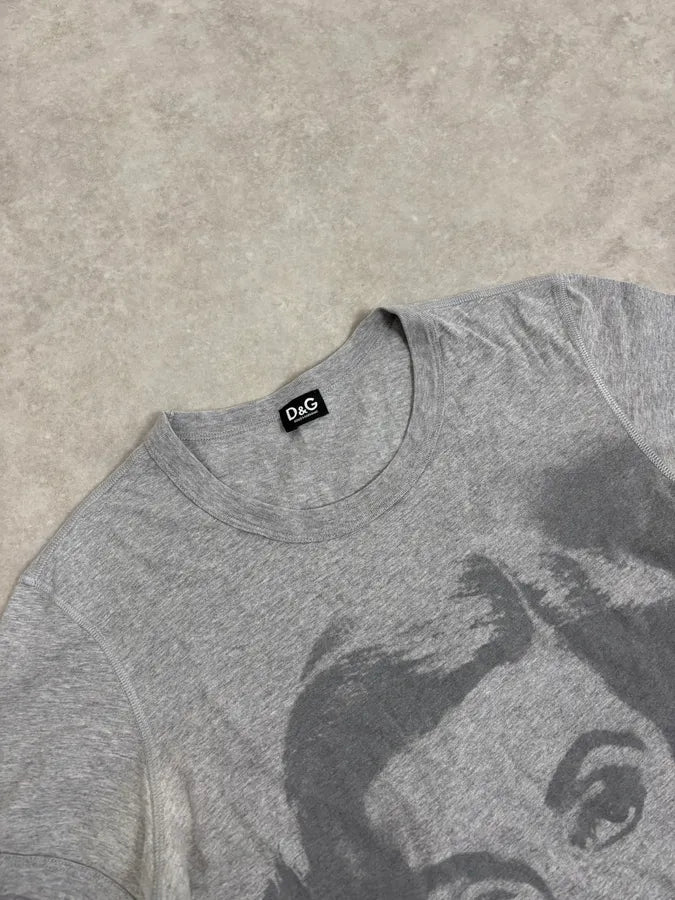 2000s Dolce & Gabbana Bette Davis Grey T-Shirt aTDXIzX 4