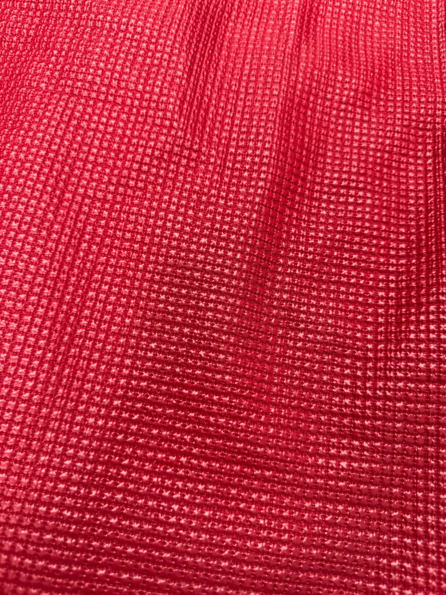 2000s Dolce & Gabbana Biker Red Squared Leather Jacket IQGUczb 4