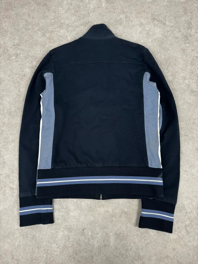 2000s Dolce & Gabbana Blue Zip-up Sport Sweater yxWKupi 3