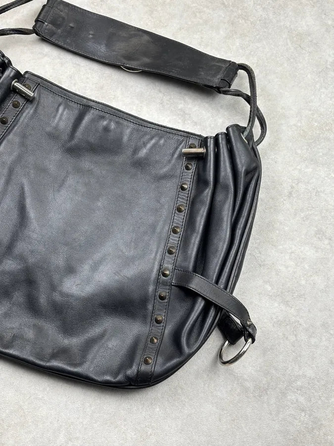 SS2003 Dolce & Gabbana Black « Love »  Handle Bag SyxYVwt 9