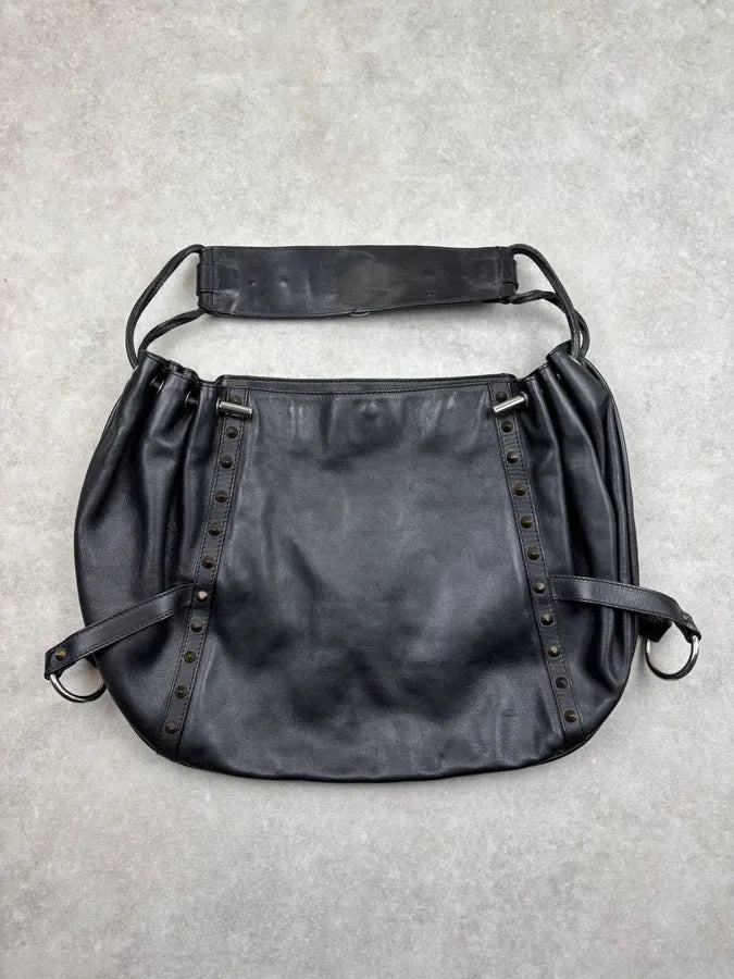 SS2003 Dolce & Gabbana Black « Love »  Handle Bag SyxYVwt 7