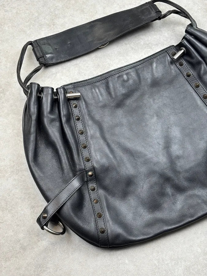 SS2003 Dolce & Gabbana Black « Love »  Handle Bag SyxYVwt 8