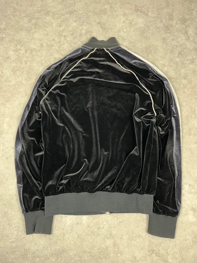 2000s Dolce & Gabbana Black & White Lined Zip-up Sweater CmYxUfS 5