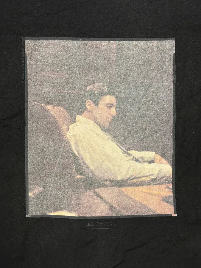 2000s Dolce & Gabbana Black Al Pacino T-Shirt KjVpfyg 6