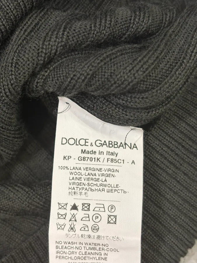 2000s Dolce & Gabbana Black Buttoned Longsleeves Sweater HmbikEq 8