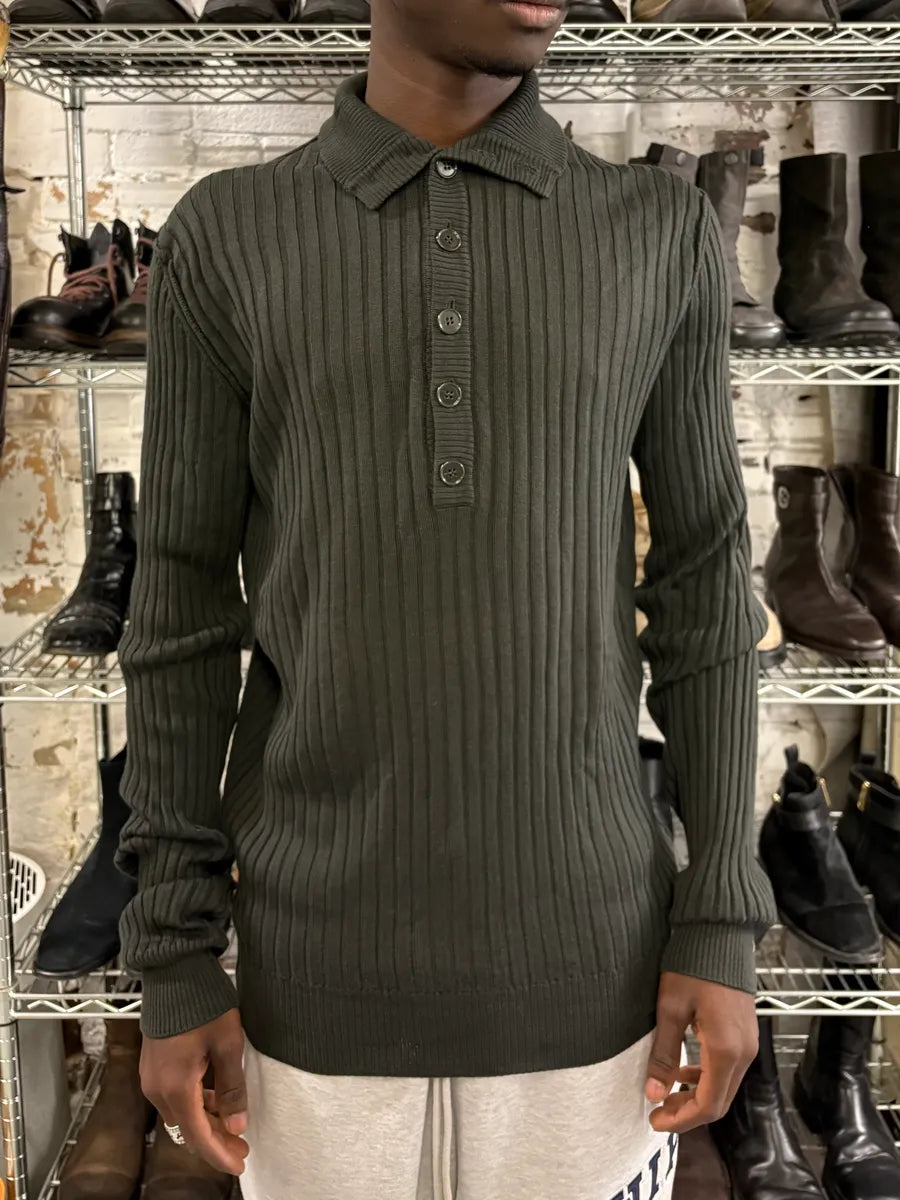 2000s Dolce & Gabbana Black Buttoned Longsleeves Sweater HmbikEq 1