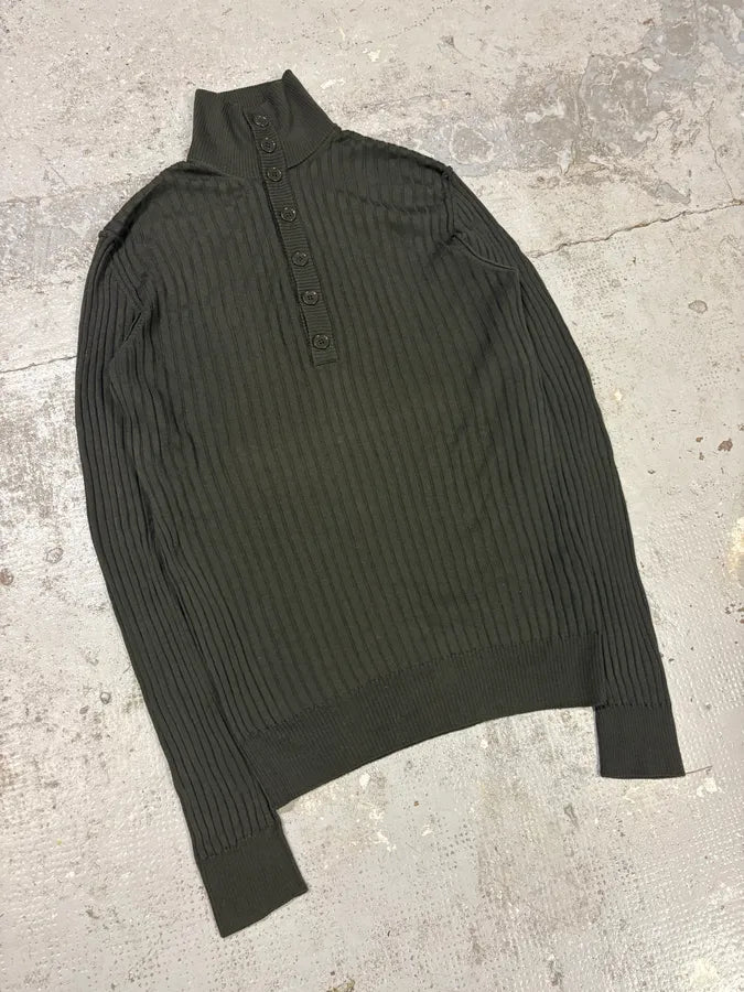 2000s Dolce & Gabbana Black Buttoned Longsleeves Sweater HmbikEq 3