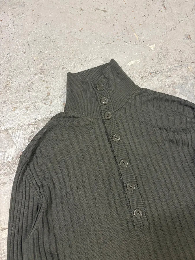 2000s Dolce & Gabbana Black Buttoned Longsleeves Sweater HmbikEq 4