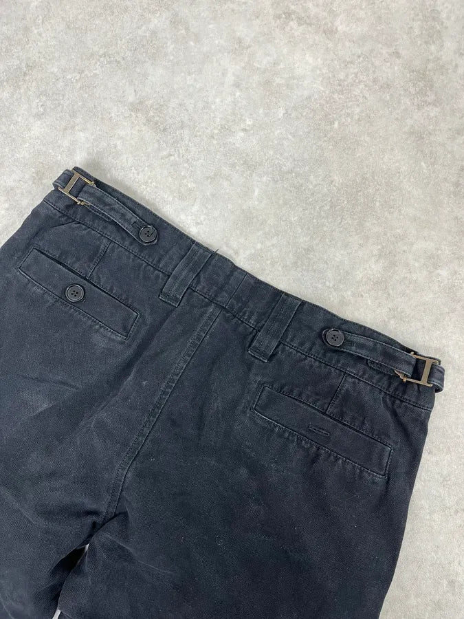 2000s Dolce & Gabbana Black Cargo Buttoned Pants xbYnLpo 7