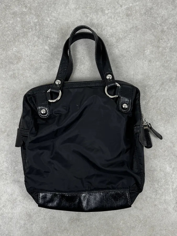 2000s Dolce & Gabbana Black Cargo Zip Handle Bag tGzkiNl 3