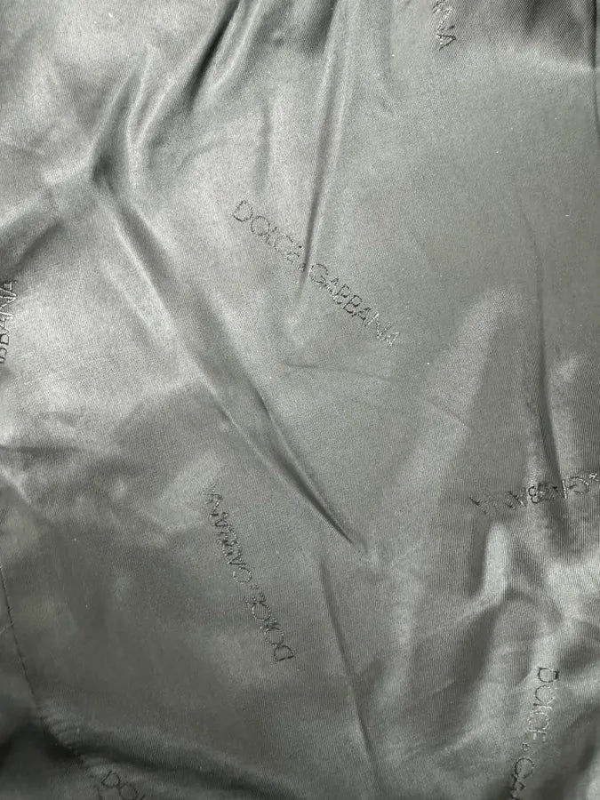 AW1996 Dolce & Gabbana Black Classy Wool Buttoned Officer Peacoat Jacket  ViynmRx 11