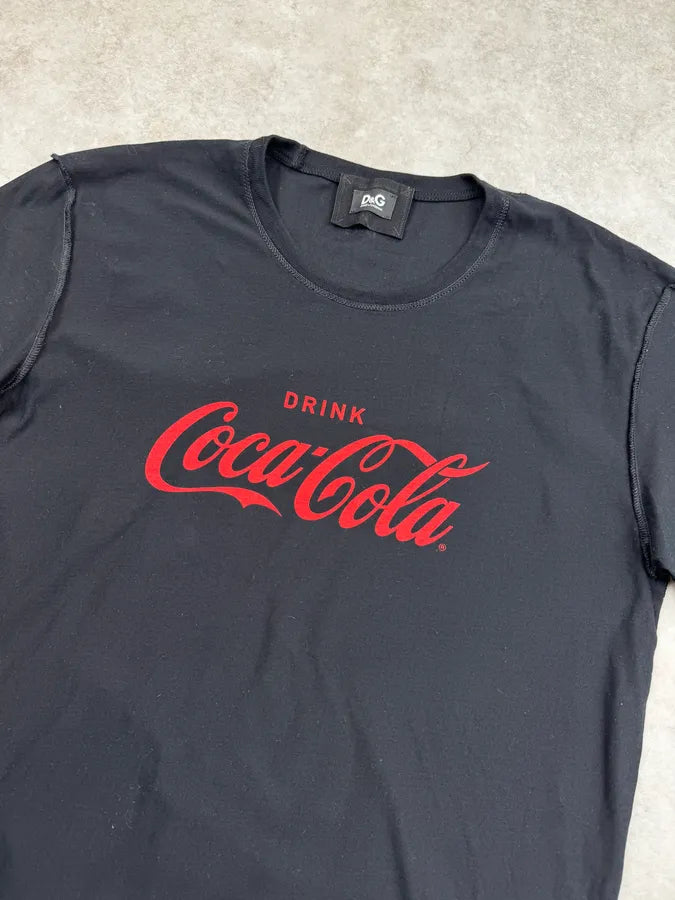 AW2011 Dolce & Gabbana Black Coca-Cola T-Shirt mjAbgXc 4